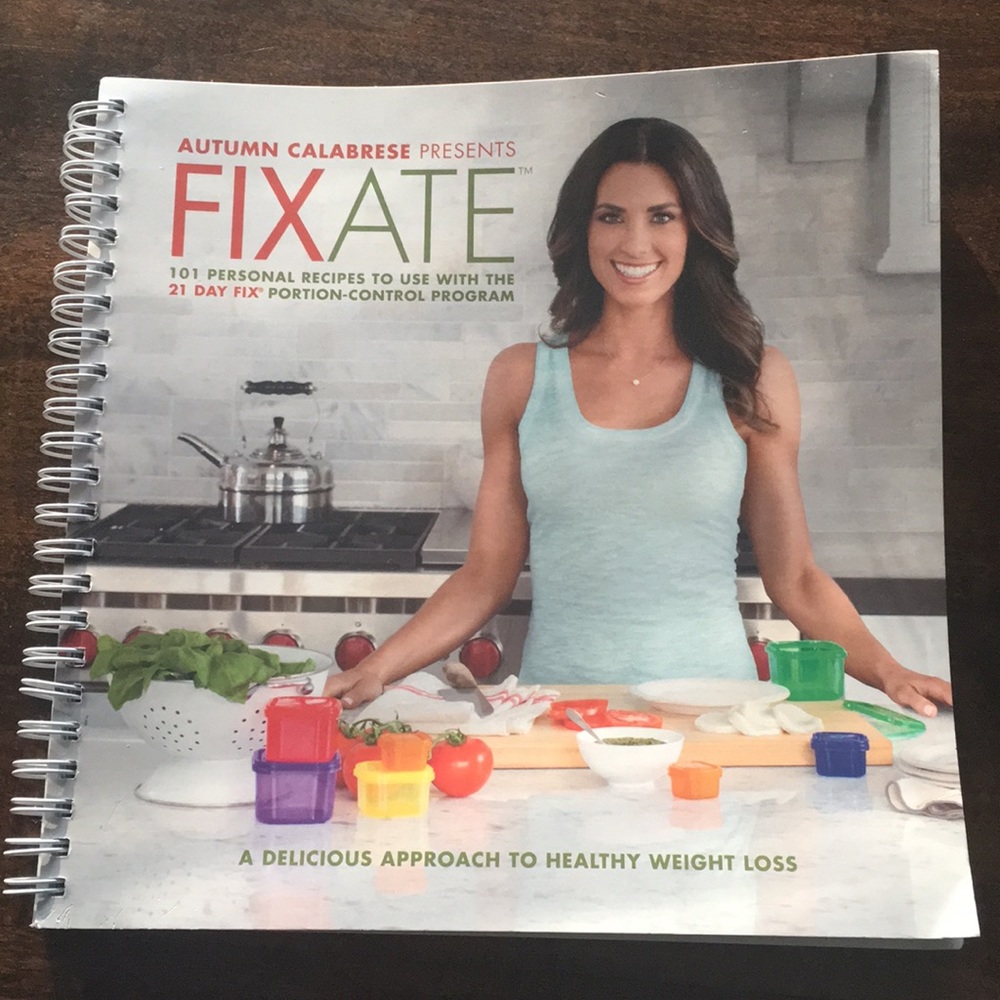 BeachBody FIXATE recipe book